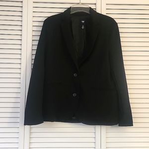 Gap 2 Button Black Cropped Blazer - Size 12